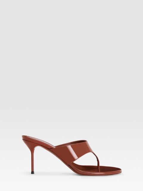 PARIS TEXAS PATENT LEATHER MULE