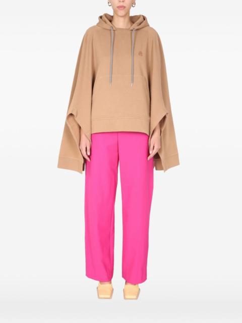 Ambush embroidered-logo hooded poncho