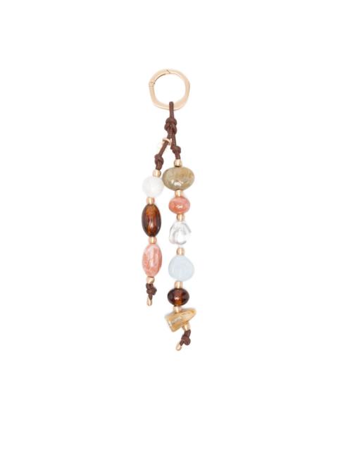 Cult Gaia Mercier beaded key ring