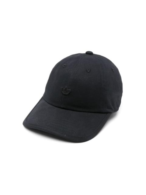 adidas trefoil-patch cotton baseball cap