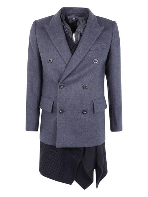 double-breasted coat