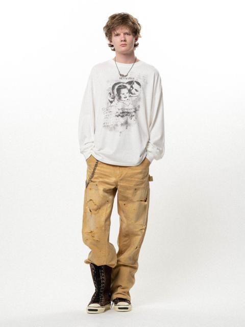 KAMIYA "DETACHED" L/S T-shirt