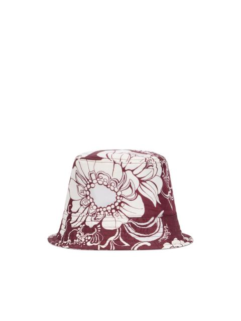 Valentino floral-print bucket hat