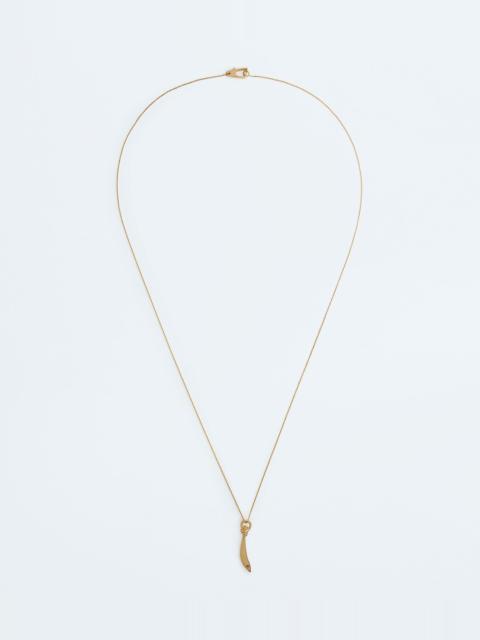 Bottega Veneta Sardine Pendant Necklace