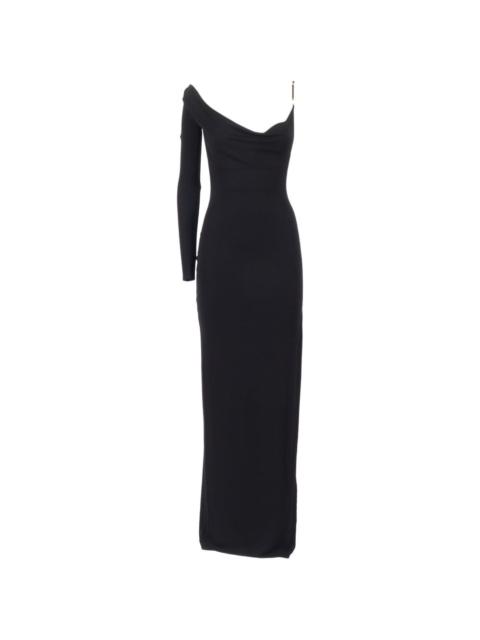 ELISABETTA FRANCHI draped maxi dress
