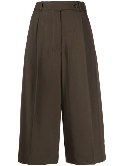 3.1 Phillip Lim belted pleated cropped trousers