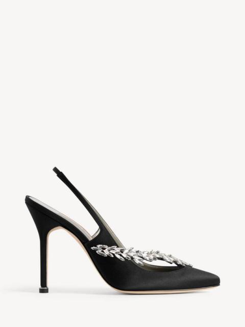 BALENCIAGA Women's Balenciaga | Manolo Blahnik Slingback in Black