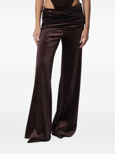 THE ANDAMANE Boney draped wide-leg trousers