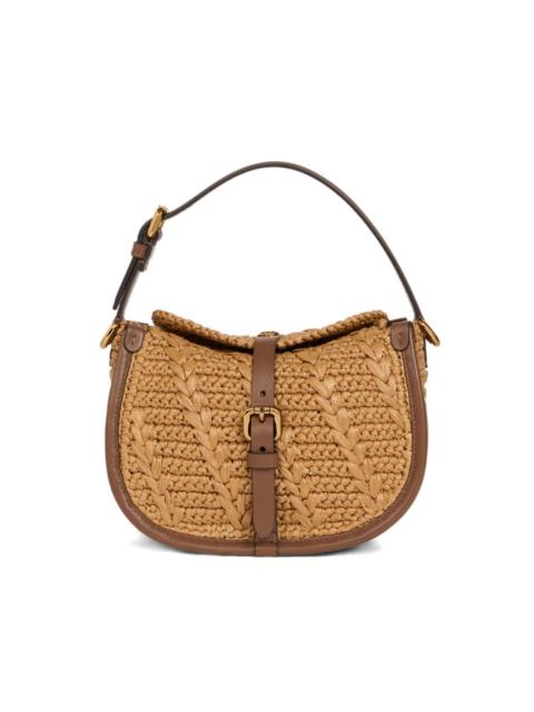 Etro small Pony crocheted tote bag