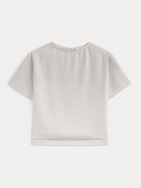 EVERLANE DRAPEY CREPE TOP