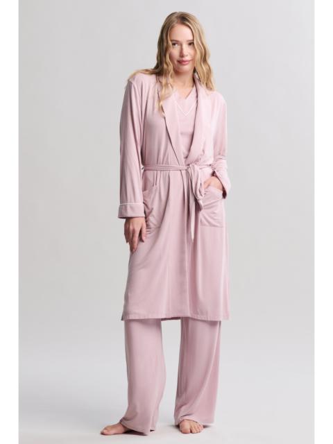 Barefoot Dreams Luxe Milk Jersey® Robe with Piping