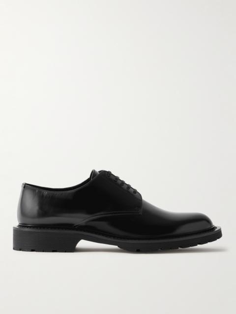 SAINT LAURENT Army Leather Derby Shoes