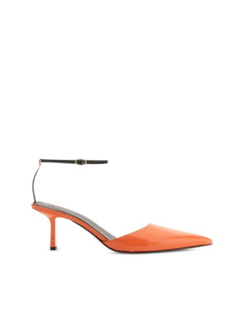 NEOUS leather heeled pumps