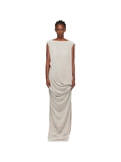 Rick Owens Off-White Concordians Nouveau Maxi Dress