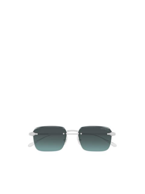 Montblanc square-frame sunglasses