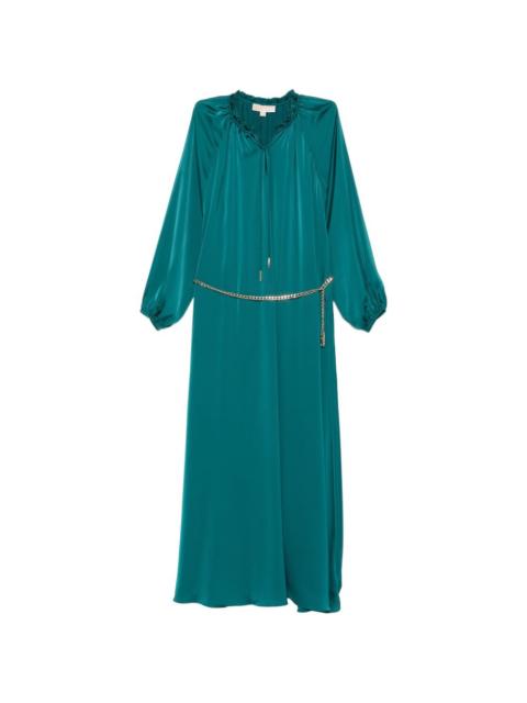 MICHAEL KORS chain-link maxi dress