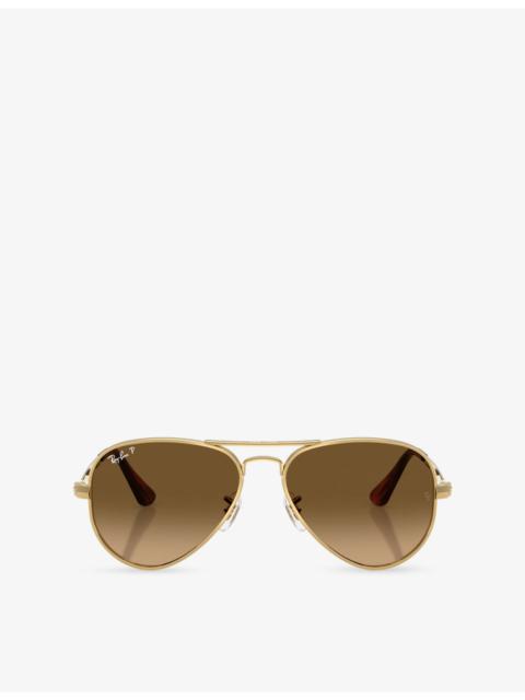 Ray-Ban RB3925 Aviator Max Metal Sunglasses