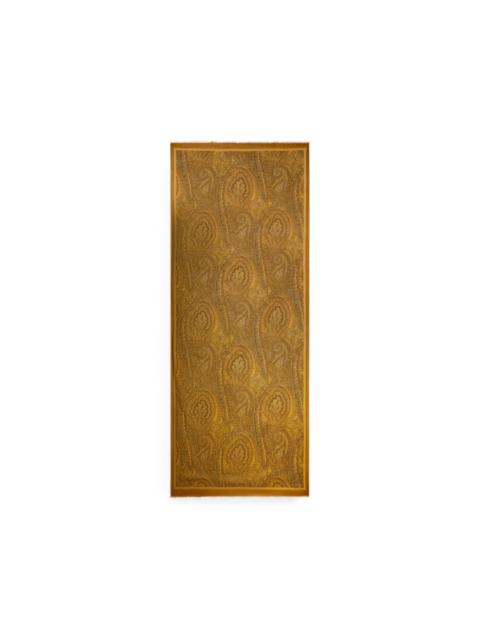 Etro modal and cashmere scarf with Arnica motif