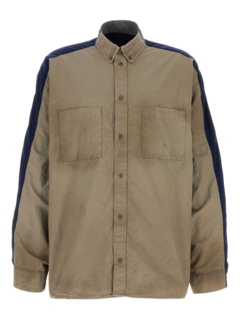 BALENCIAGA colour-block shirt