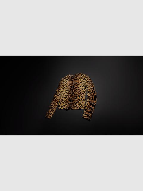 GUCCI Printed cotton jersey T-shirt