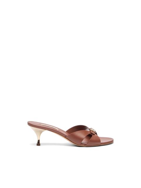 CASADEI Julia buckle-upper leather heeled sandals
