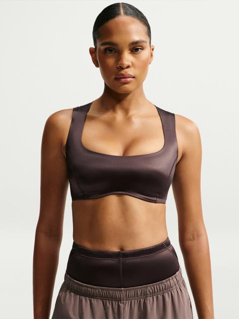Nike NikeSKIMS Satin Shine Women's Open-Scoop Bra