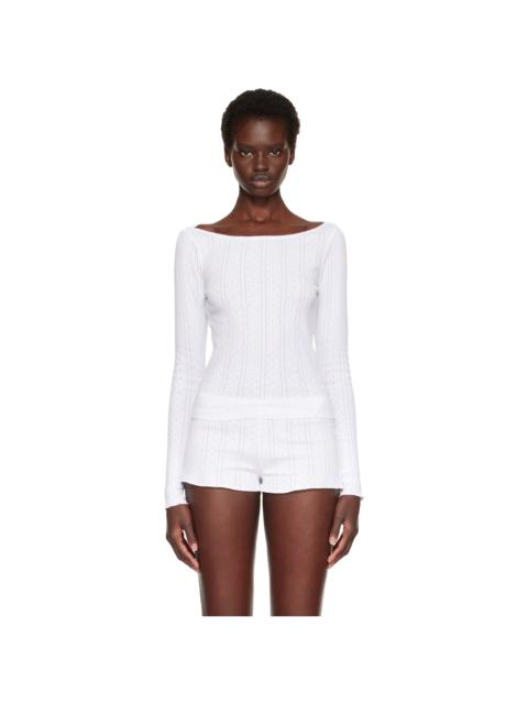Cou Cou White 'The Bateau' T-shirt
