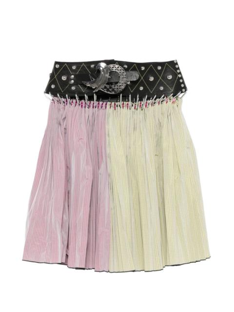 Chopova Lowena Clover belted midi skirt