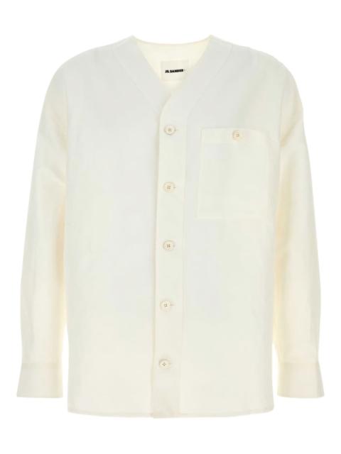 Jil Sander buttoned chest-pocket shirt