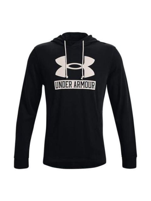 Under Armour Under Armour Rival Terry Logo Hoodie 'Black' 1370390-001