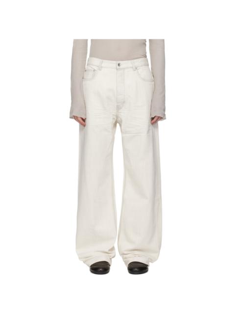 Rick Owens DRKSHDW Off-White Temple Geth Jeans