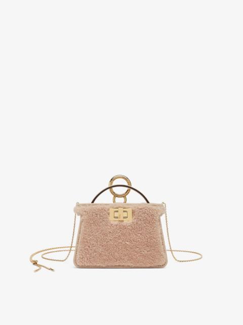 FENDI Pink sheepskin charm