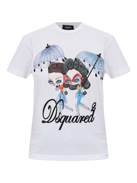 DSQUARED2 printed T-shirt