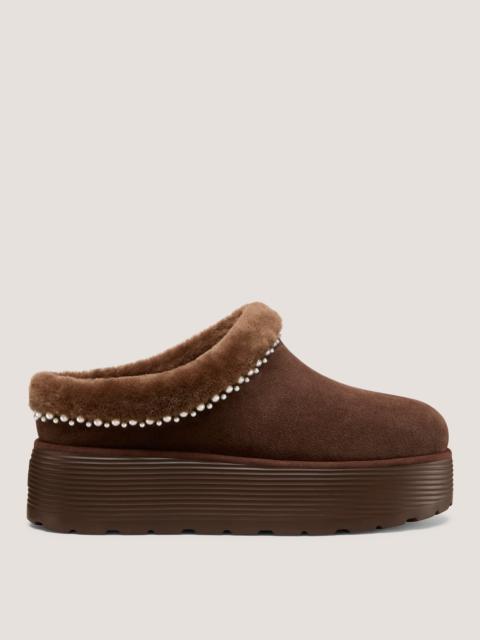 Stuart Weitzman NELLIE PEARL FLATFORM MULE