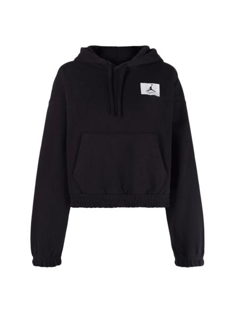 Jordan Essentials logo-patch hoodie