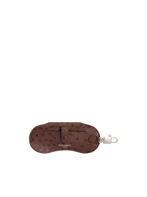 Dolce & Gabbana leather eyewear case