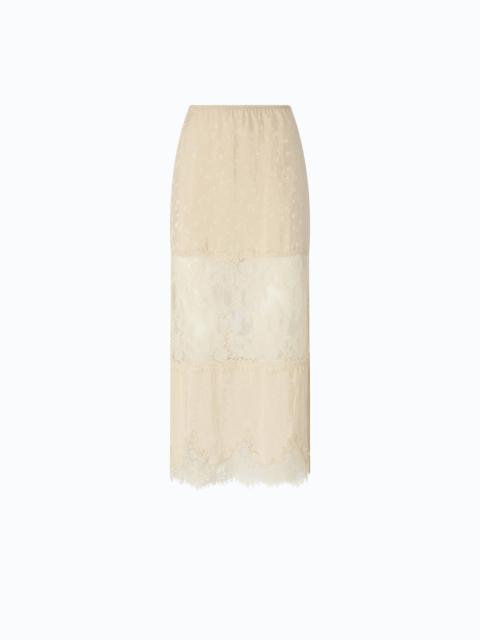 PINKO LACE PENCIL SKIRT
