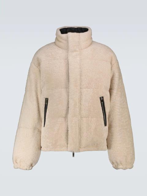 Berluti Reversible shearling bomber jacket