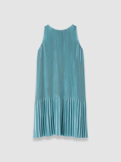 JOSEPH Rida Pleated Satin Dress
