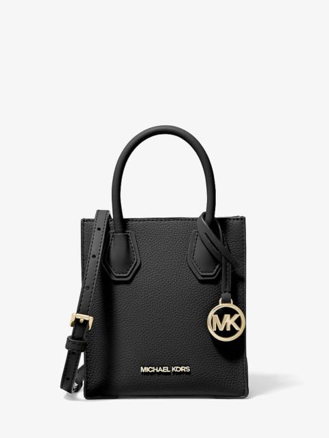 MICHAEL KORS Mercer Extra-Small Pebbled Leather Crossbody Bag