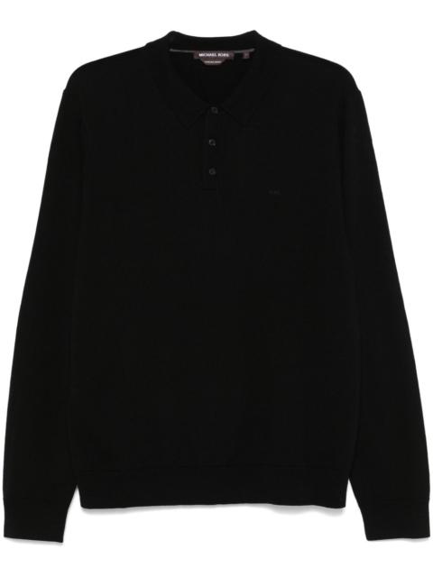 MICHAEL KORS merino-wool polo shirt