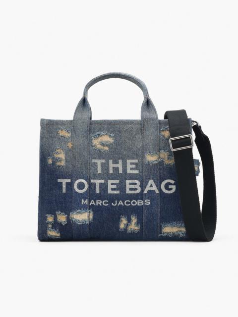 THE RIP AND REPAIR DENIM MEDIUM TOTE BAG