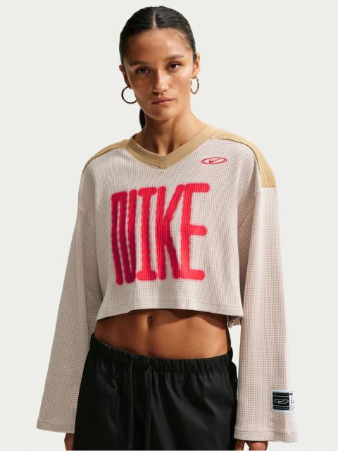 Nike Nike Sportswear Women's Oversized Long-Sleeve Cropped Jersey