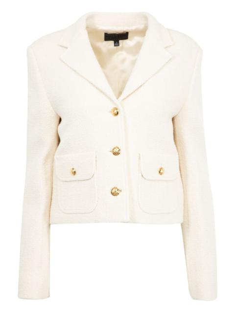 NILI LOTAN Soren gold-button tweed jacket