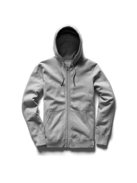 Reigning Champ Lightweight Terry Zip Hoodie Heather Grey