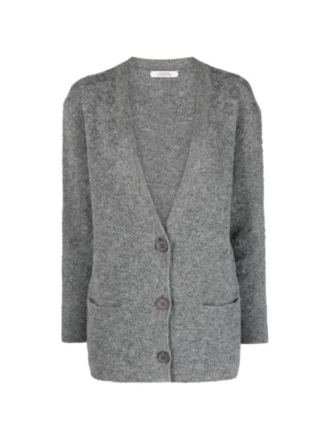 DOROTHEE SCHUMACHER Flower Sparkle jacquard-pattern lurex cardigan