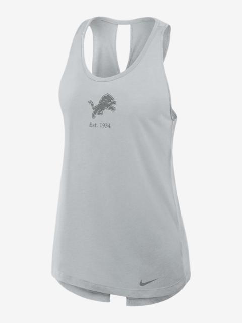 Nike Detroit Lions Established Women's Nike Dri-FIT NFL Tank Top