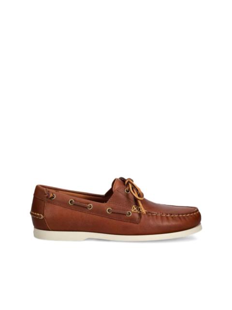 Polo Ralph Lauren leather boat shoes