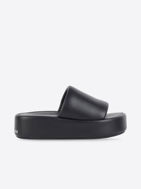 BALENCIAGA Women's Rise Sandale in Black