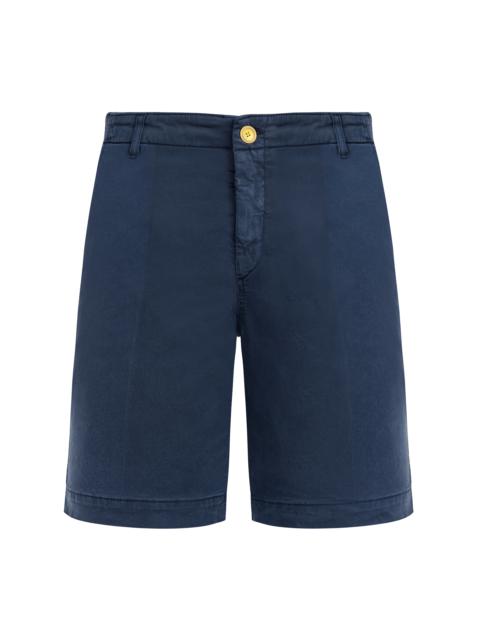 Vilebrequin Men Tencel Satin Bermuda Shorts Solid